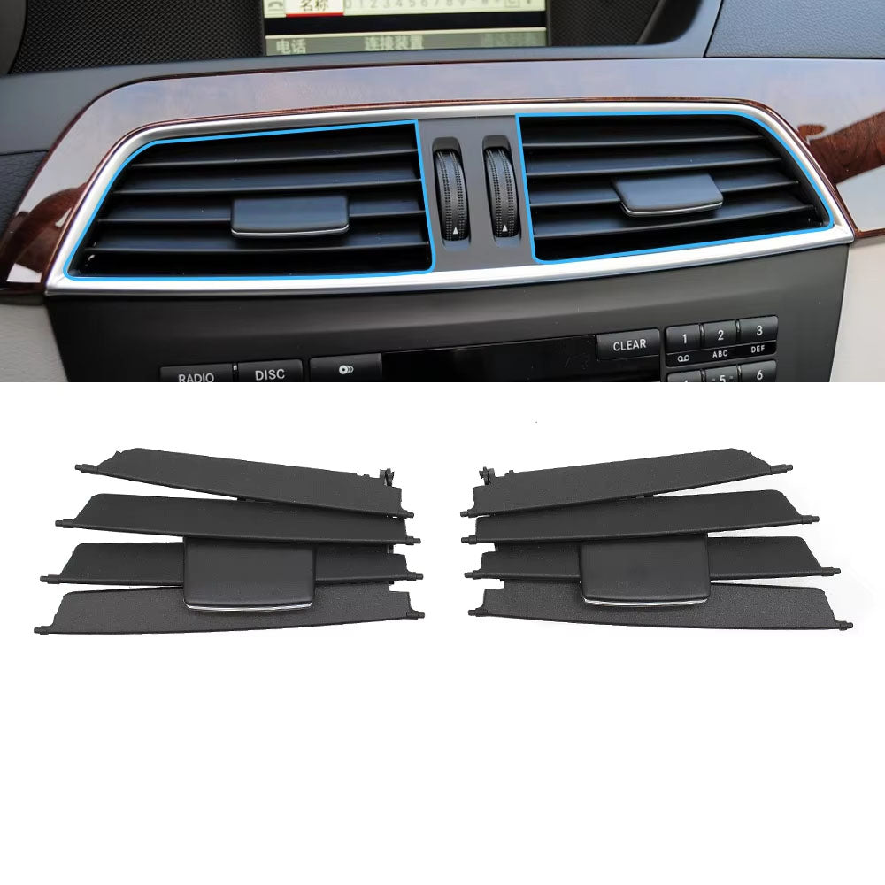 LHD RHD Front Central Dashboard Left Right Repair Kit AC Vent Grille Panel Cover For Mercedes Benz C Class W204 LCI 2011-2014