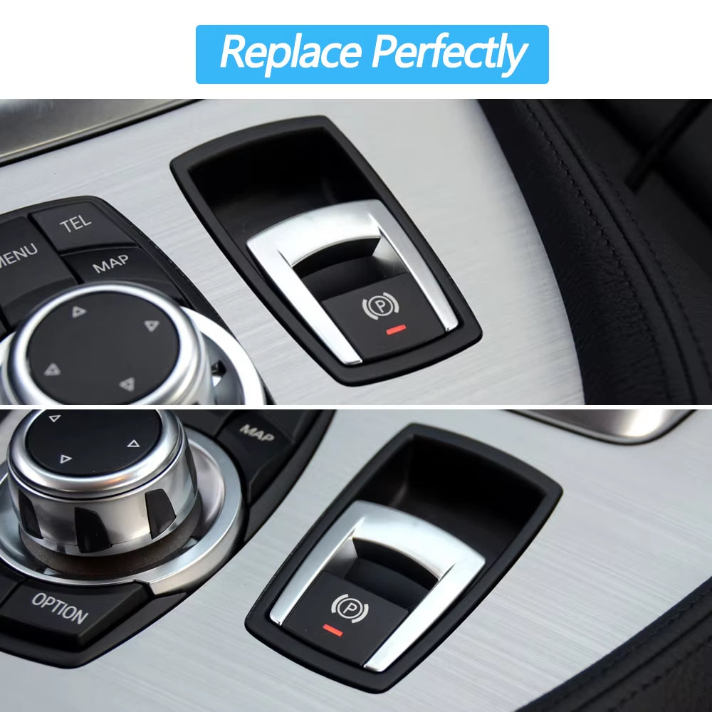 Car Parking Hand Brake Switch Button Cover Handbrake Knob Cap For BMW Z4 E89 2009-2015 61319184269