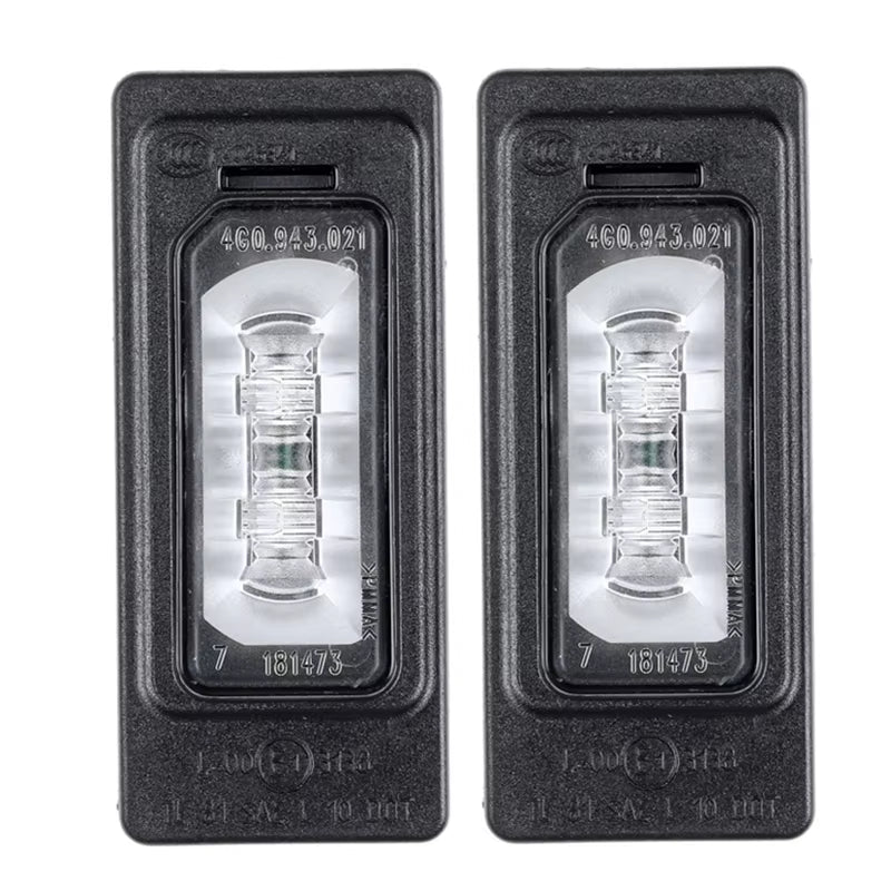 4G0943021 LED License Plate Lamp Car 5N0943021 3AF943021A 4G0 943 021 For A1 A3 A4 A5 A6 A7 Q3 Q5 TT For 2010-2014