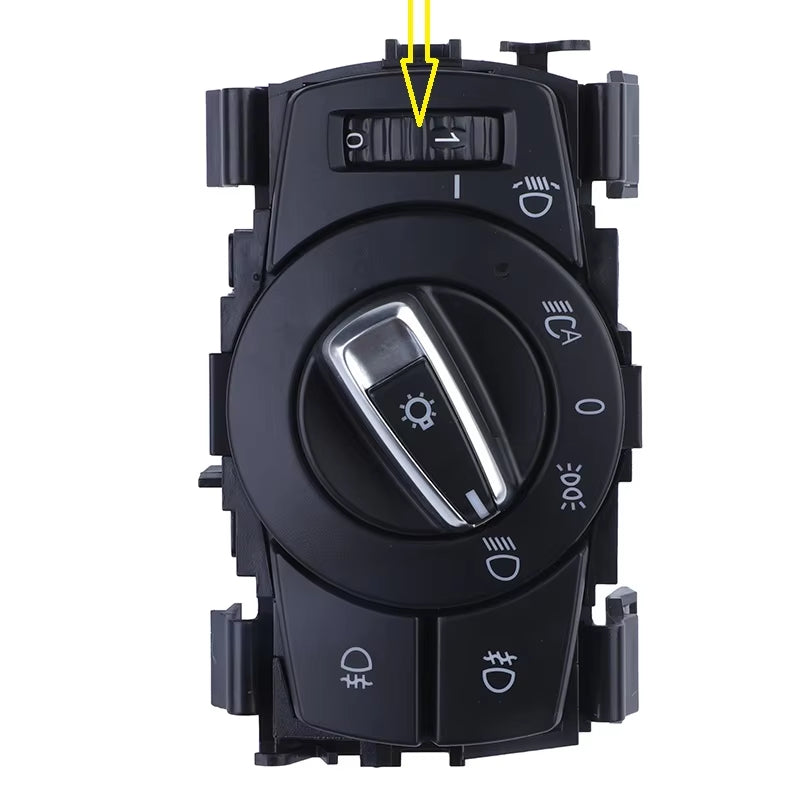 61319169404 Headlight Head Lamp Switch Knob Button 61319169405 61319169406 For BMW 1 3 X1 Series E82 E88 E90 E91 E84 2008-2015