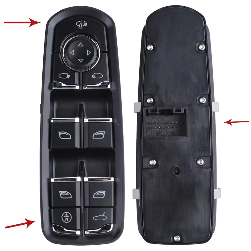 New 7PP959858AEDML 7PP959858MDML 7PP959858RDML Power Window Mirror Switch For Porsche Panamera Cayenne Macan 2011-2017 7PP959858