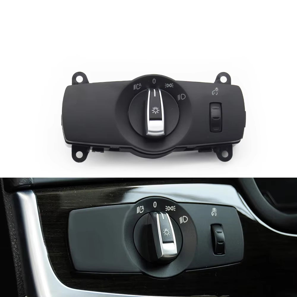 Car Headlight Headlamp Switch Control Assembly For BMW 5 6 7 X3 X4 F10 F11 F06 F12 F01 F02 F07 F25 F26 61319192744,61319204067