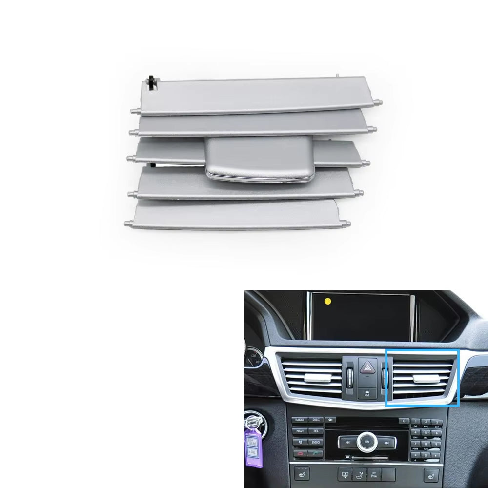 Car Front Dashboard Left Right Central Heater Air Vent Grille Repair Kit For Mercedes Benz Sedan W212 2009 2010 2011 2012 2013
