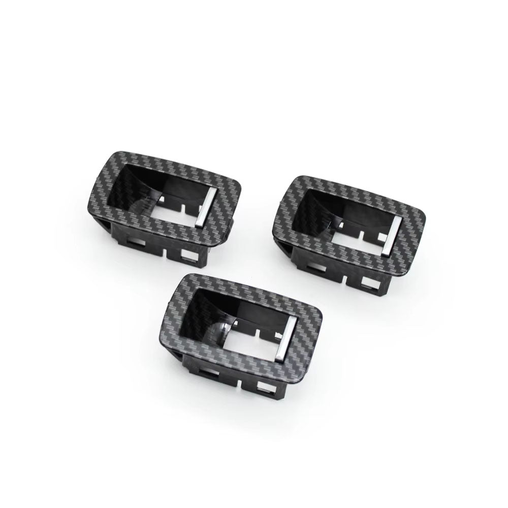 LHD RHD Car Front Rear Door Window Lift Switch Cover Trim Outer Frame Replacement For BMW X3 F25 2011-2017