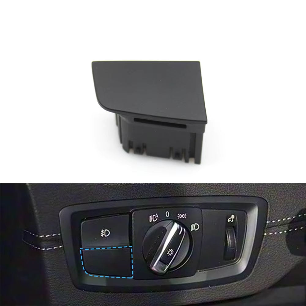 Car Front HeadLamp Rotary Foglight Button Headlight Switch Cover Panel For BMW 1 2 Series F20 F21 F22 F23 X1 F48 F49 X2 F39