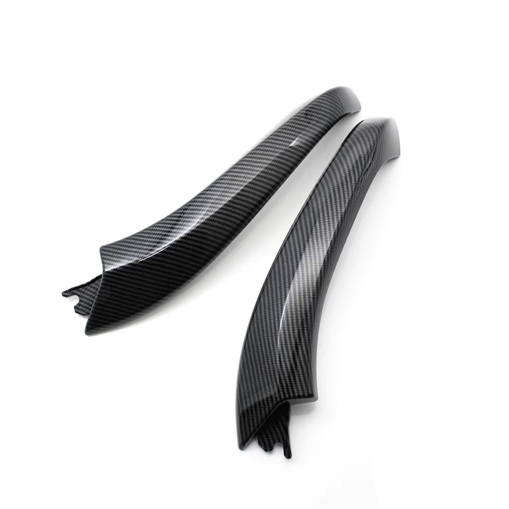 2PCS Car Front Rear Inner Door Left Right Handle Inside Pull Handle Panel Cover Trim For BMW X3 X4 G01 G02 F97 F98 2018-2022