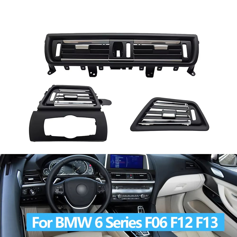 LHD RHD Front Rear Air Conditioning AC Vent Grille Outlet Panel Cover For BMW 6 Series F06 F12 F13 630 635 640 645 650 2011-2018