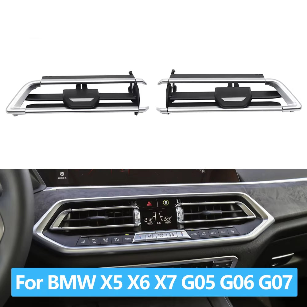 Car Front Middle Left Right Air Vent Outlet Grille AC Slide Clip Repair Kit For BMW X5 X6 X7 Series G05 G06 G07 64119458543