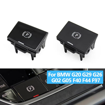 LHD RHD Car Electronic Handbrake Parking Switch Button For BMW 3 4 Z4 X5 X6 X7 G20 G29 F40 F44 G26 G01 G02 G07 G08 F97 G05 G06
