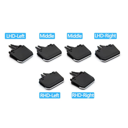Car Front Air Conditioning AC Vent Toggle Piece Outlet Card Clip Wind Direction Plectrum Knob For VW Volkswagen Tiguan 2017-2022