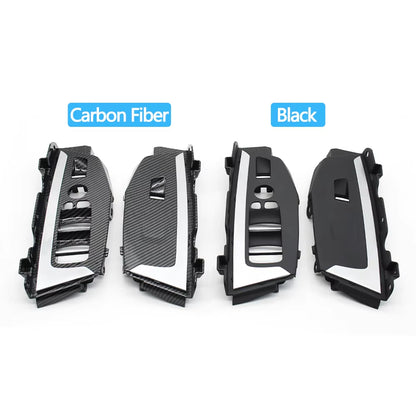 LHD RHD Car Interior Left Right Door Window Lifting Switch Outer Cover Trim Panel For BMW X3 X4 G01 G02 G08 F97 F98 2018-2021