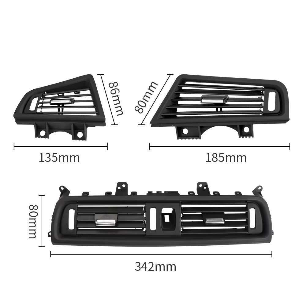 For BMW F10 F11 Car Front Rear Left Right Side Air Conditioning AC Vent Grille Outlet Cover For BMW 5 Series 520 525 528 535i
