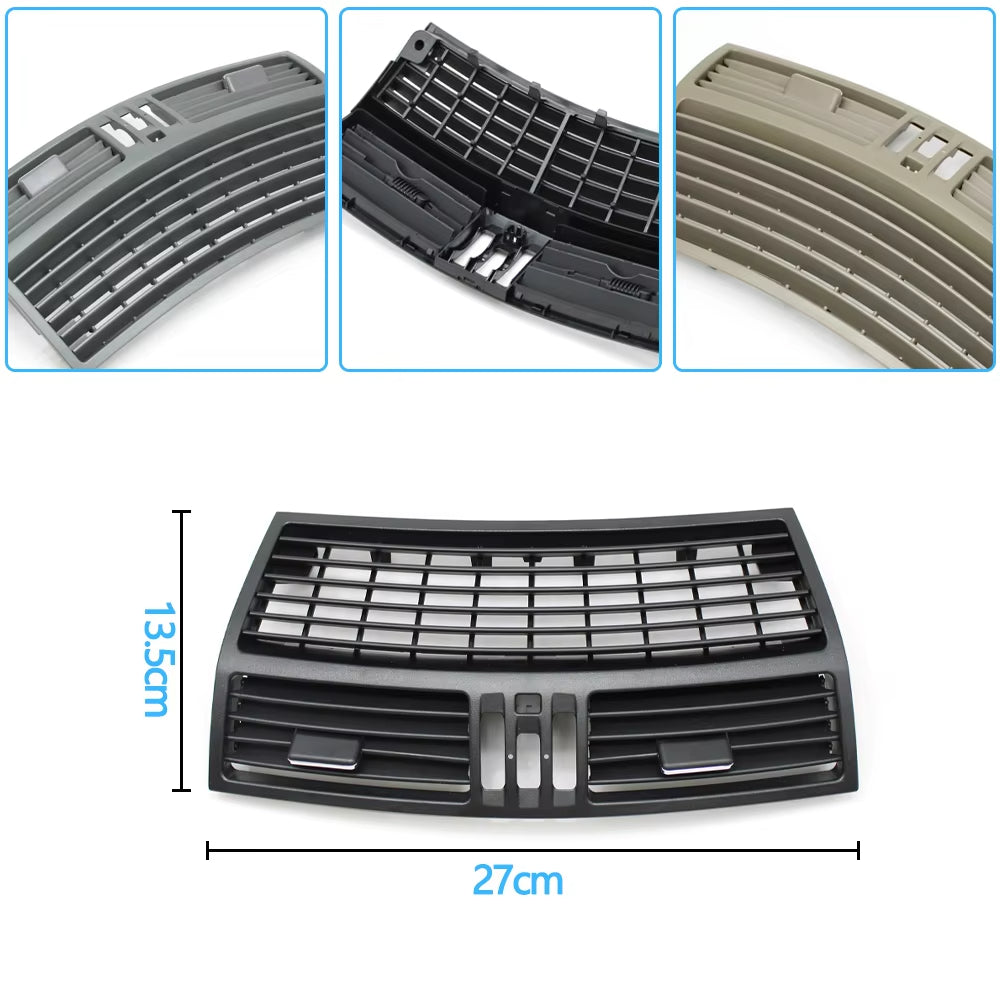 Car Front Dashboard Middle AC Vent Air Vent Grille Panel Cover For Mercedes Benz S Class W220 1998-2005 S300 S350 S500