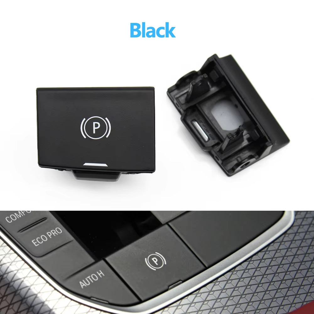 LHD RHD Car Electronic Handbrake Parking Switch Button For BMW 3 4 Z4 X5 X6 X7 G20 G29 F40 F44 G26 G01 G02 G07 G08 F97 G05 G06