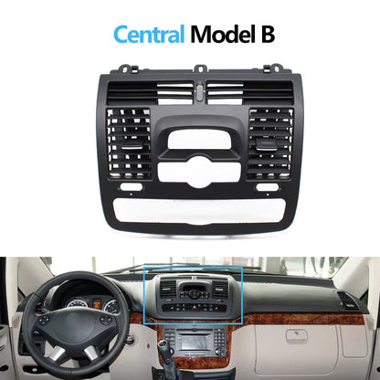 Car AC Vent Grille Left Right Central Air Vent Outlet Cover Panel For Mercedes Benz Vito Viano W636 W639 2004-2015