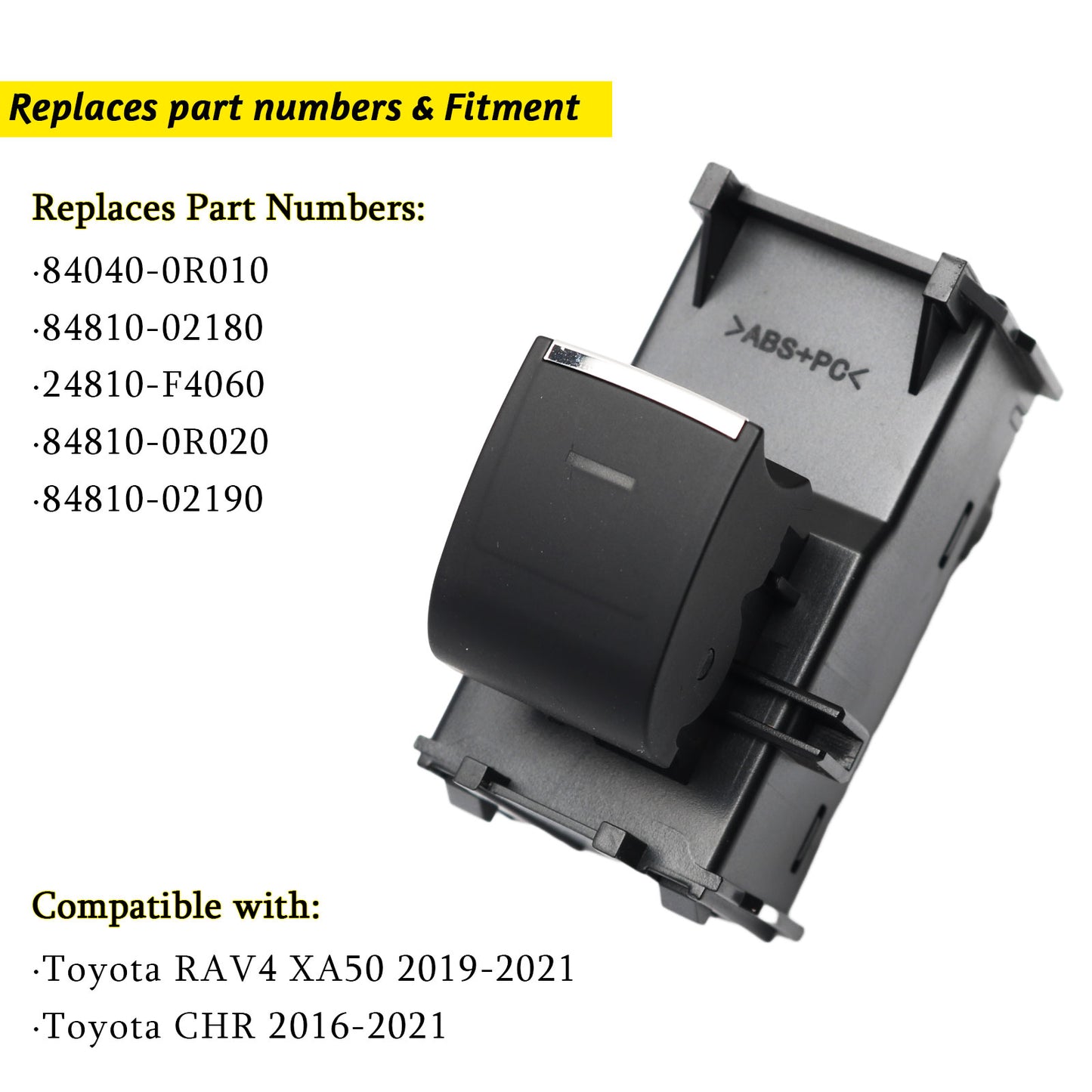 Toyota RAV4 XA50, Bz4x, CHR illuminated full body lift