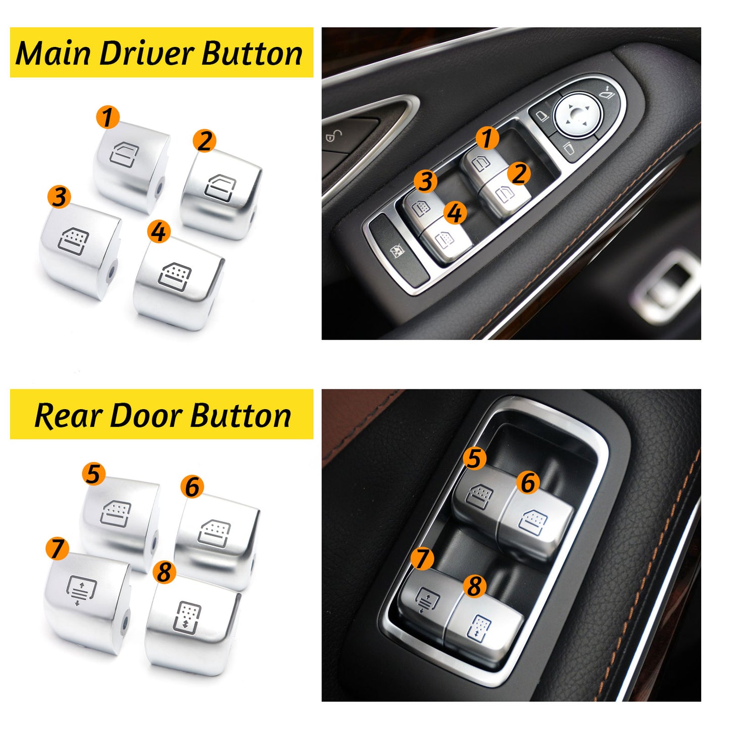 Benz W222 Elevator Button