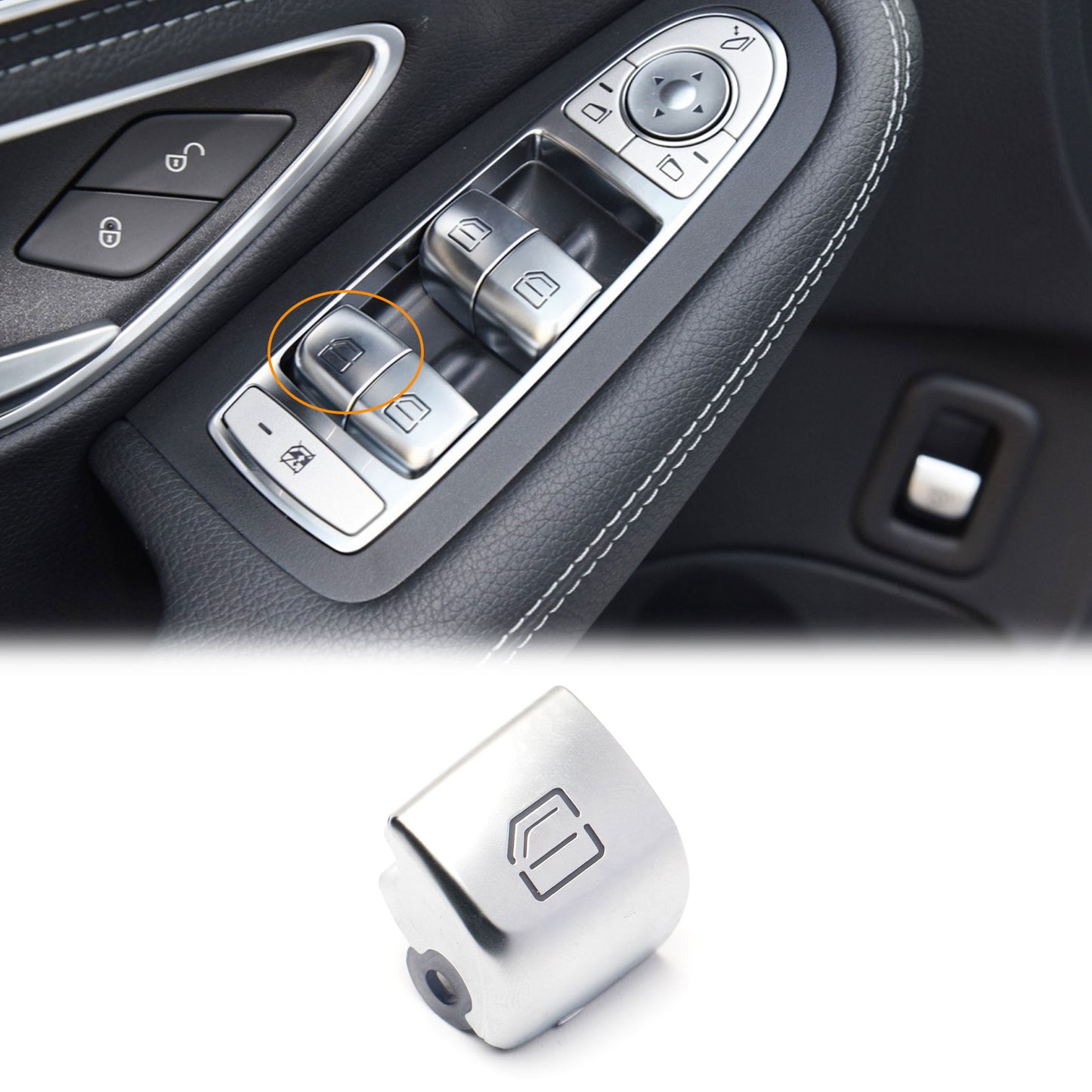 benz W205/W253 class interior window glass lifting switch button driver