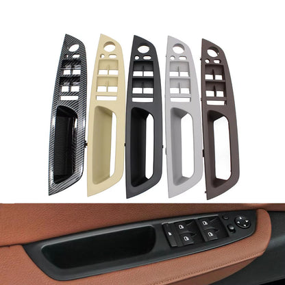 5 Colors LHD RHD Upgraded Interior Door Armrest Window Switch Panel Cover Trim Replacement For BMW X5 X6 E70 E71 E72 2007-2014