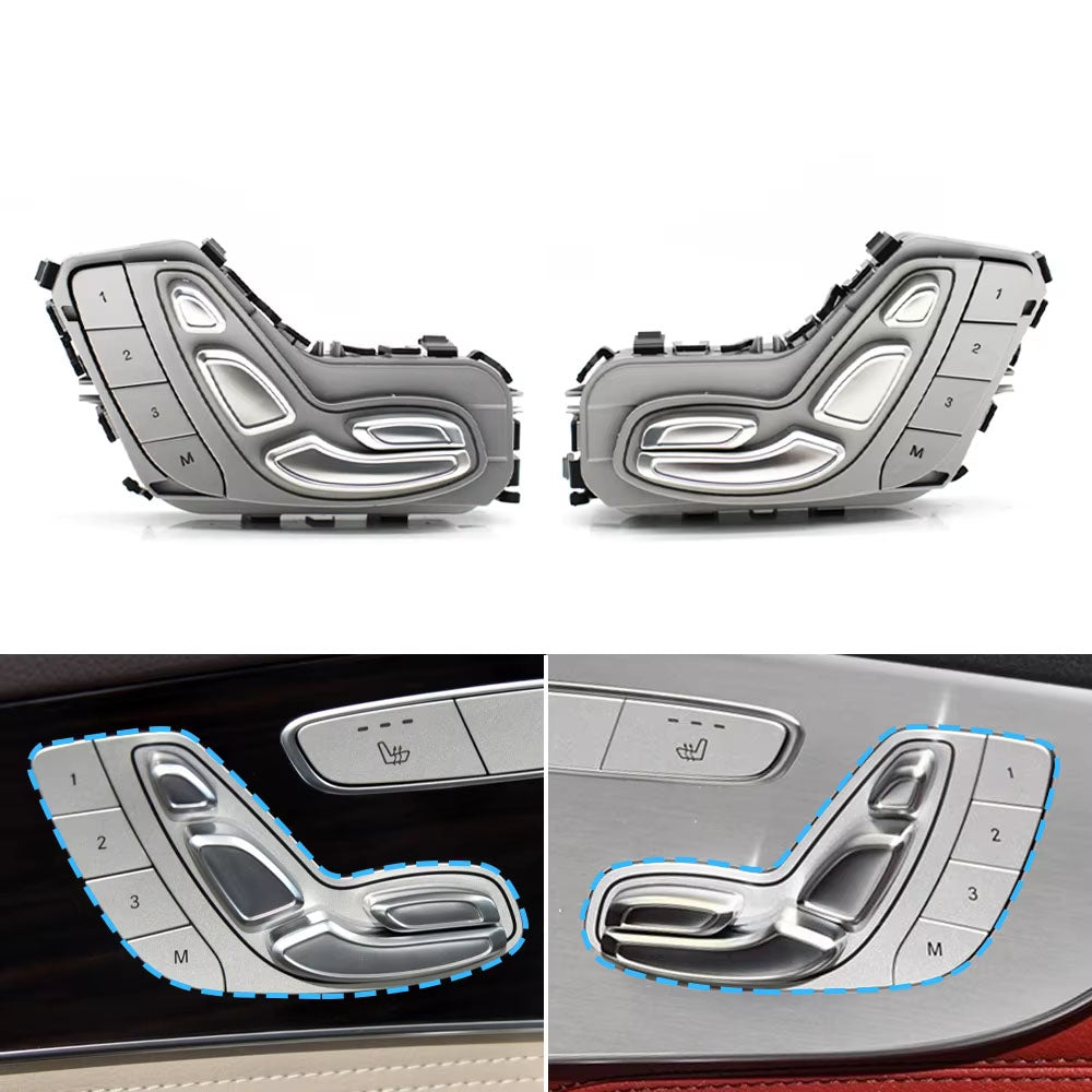 Car Front Seat Backrest Headrest Adjust Switch Memory Button For Benz C E GLC CLS EQC Class W205 W253 W213 W257 W293 2139059803