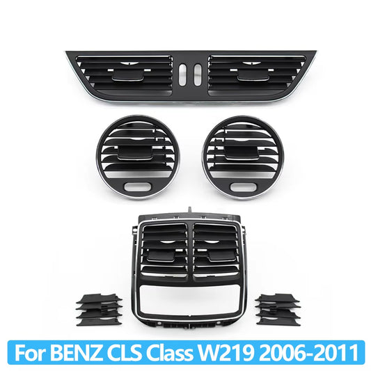Car Central Left Right Rear AC Heater Air Vent Grille Outlet Panel Cover For Benz CLS W219 CLS55 CLS63 CLS350 CLS500 CLS550