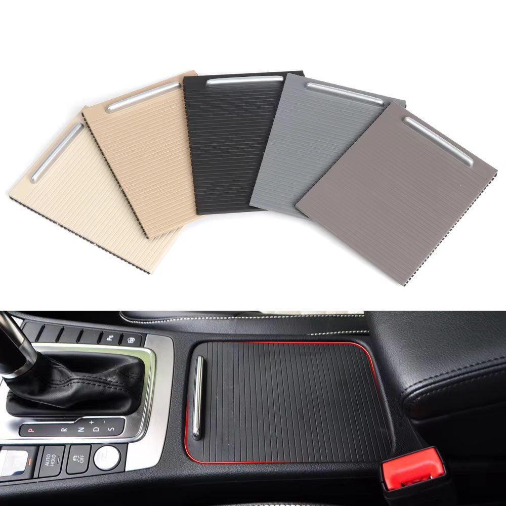 For Volkswagen Passat CC B6 B7 Car Front Center Console Sliding Shutters Cup Holder Roller Blind Cover Replacement 3CD857503