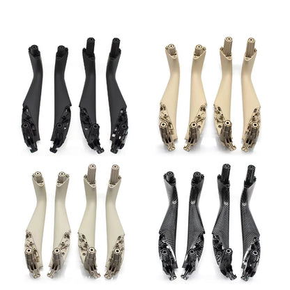 4pcs Set Car Front Rear Left Right Door Handle Inside Cover Trim For BMW 5 Series G30 G31 G38 F90 2017 2018 2019 2020 2021