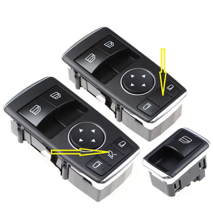 1729056800 Electric Master Power Window Regulator Switch 1729056900 2049058202 For Benz SL W231 W197 W204 C250 C350 W172 AMG