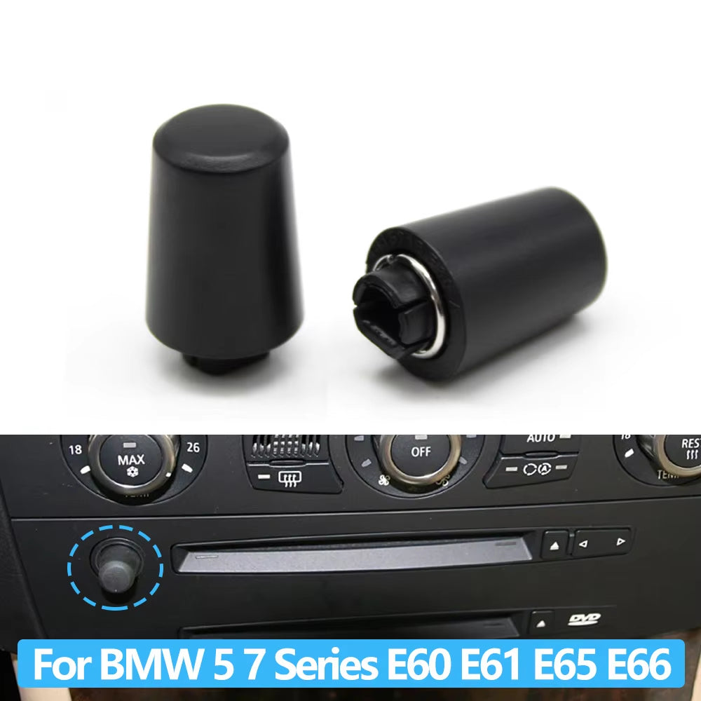 Car Radio CD Player Volume Button Knob For BMW 5 6 7 Series E60 E61 E63 E64 E65 E66 520i 525i 530i 530d 520d 2004-2007