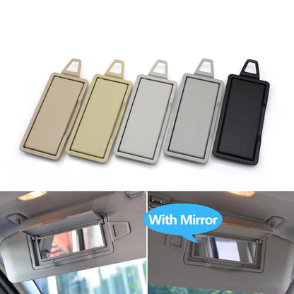 W204 X204 Car Front Sun Visor Mirror Makeup Sun Shade Cosmetic Mirror Cover For Mercedes BENZ C GLK C204 C200 C250 C260 GLK300