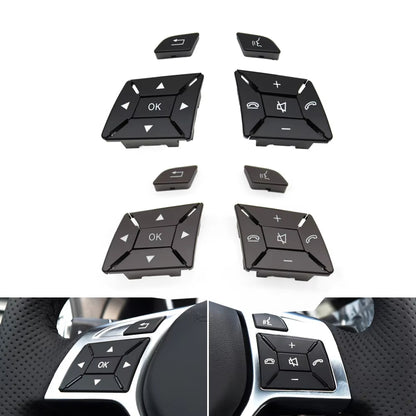 W204 Car Steering Wheel Switch Multi-functional Button For Mercedes BENZ C E A GLK Class X204 W212 W156 W246 W207 W117 W218