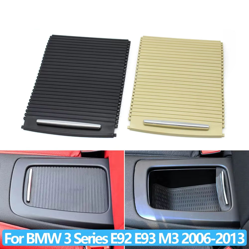 Car Rear Console Cup Holder Roller Blind Cover For BMW 3 Series E92 E93 M3 Convertible Coupe 2006-2013 51166963913,51166963915