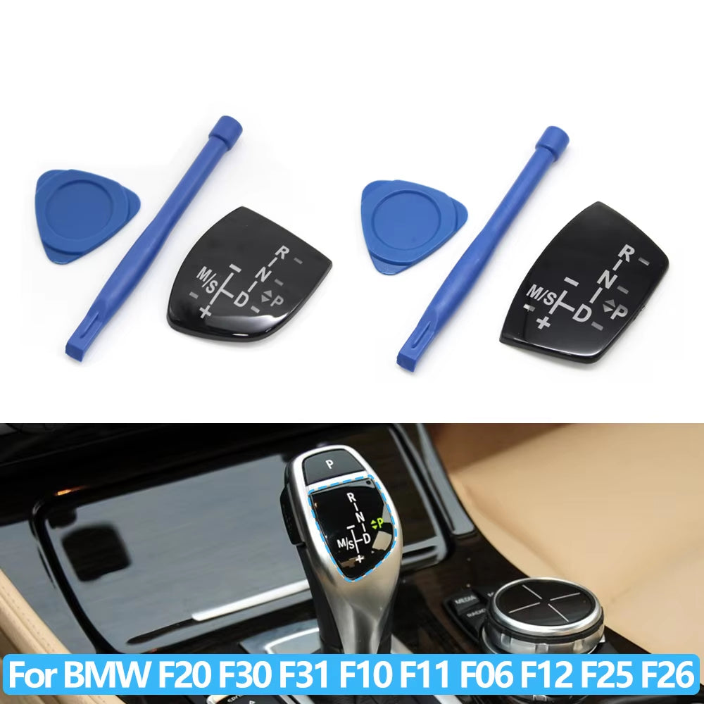 Car Gear Shift Knob Panel Gear Button Trim Cover M Sport Sticker For BMW 1 2 3 4 5 6 7 X3 X4 X5 X6 F20 F30 F31 F10 F11 F10 F11