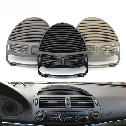 Car Front Dashboard Central AC Vent Air Vent Grille Panel Cover For Mercedes Benz E Class W211 2003-2008 2118300054