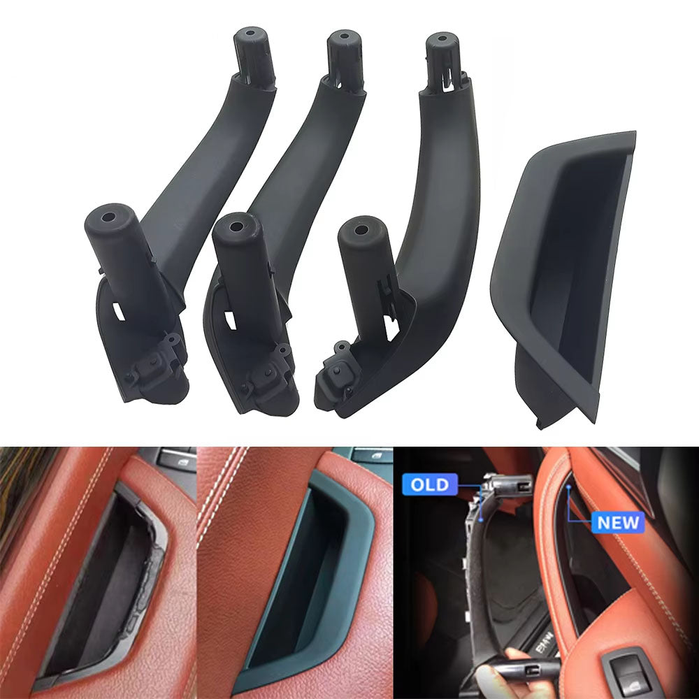RHD Interior Door Pull Handle Armrest Panel Cover Replacement For BMW X3 X4 F25 F26 2010-2016