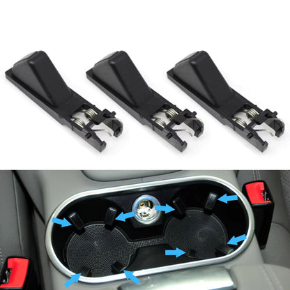 Car Front Center Console Cup Holder Buckle Latch Clip Cover For Porsche Cayenne 7P5 958 92A 2011-2017 95855353100