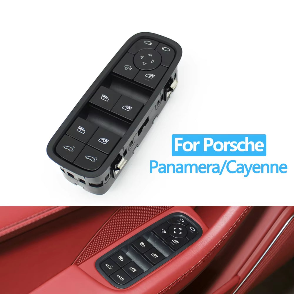 Car Driver Master Power Window Lifter Switch For Porsche Panamera Cayenne 2017-2024 971959858C,971959858E,971959858G