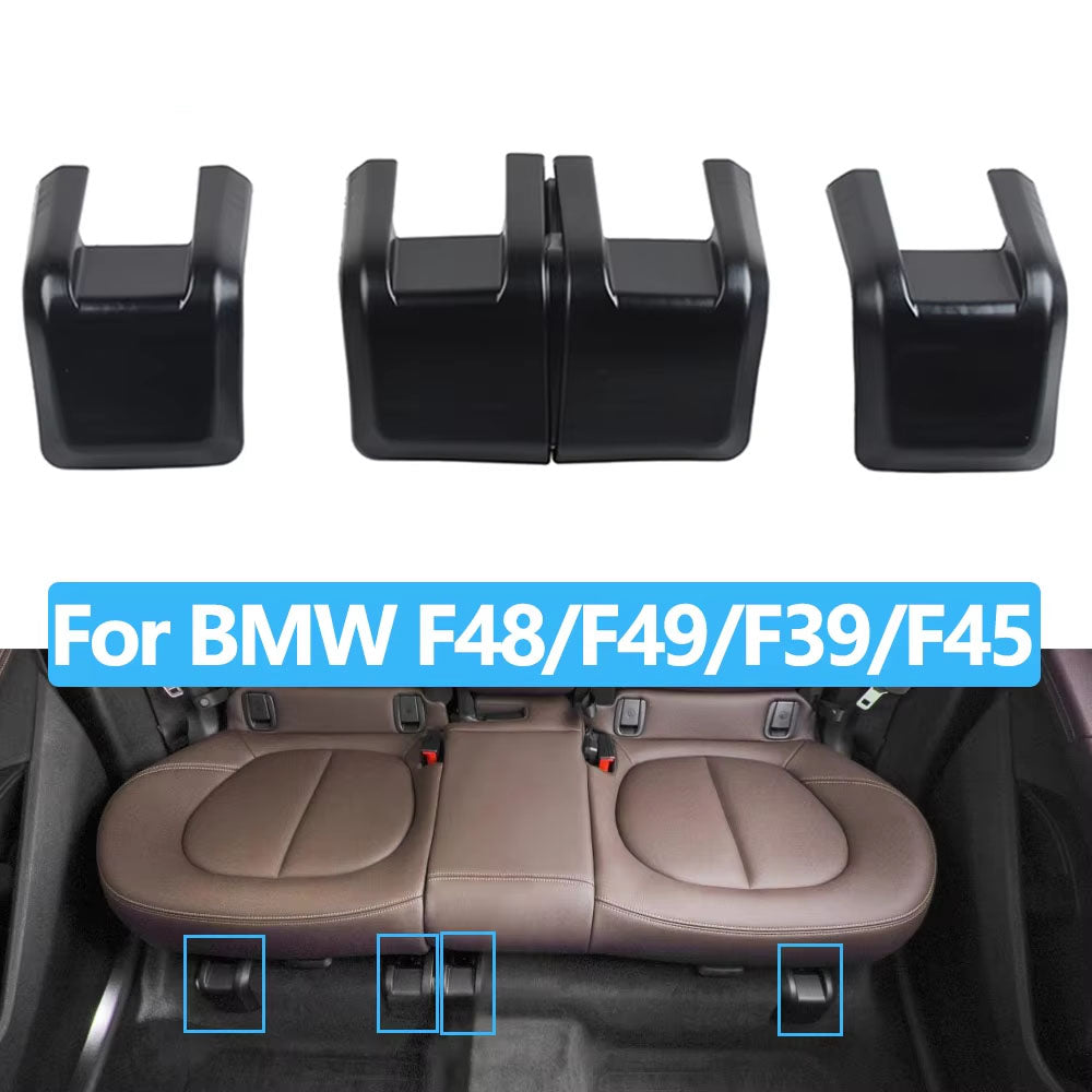 LHD RHD Car Rear Seat Rail Sliding Track Bonnet Trim Cover For For BMW X1 X2 2 Series F48 F49 F39 F45 2016-2021
