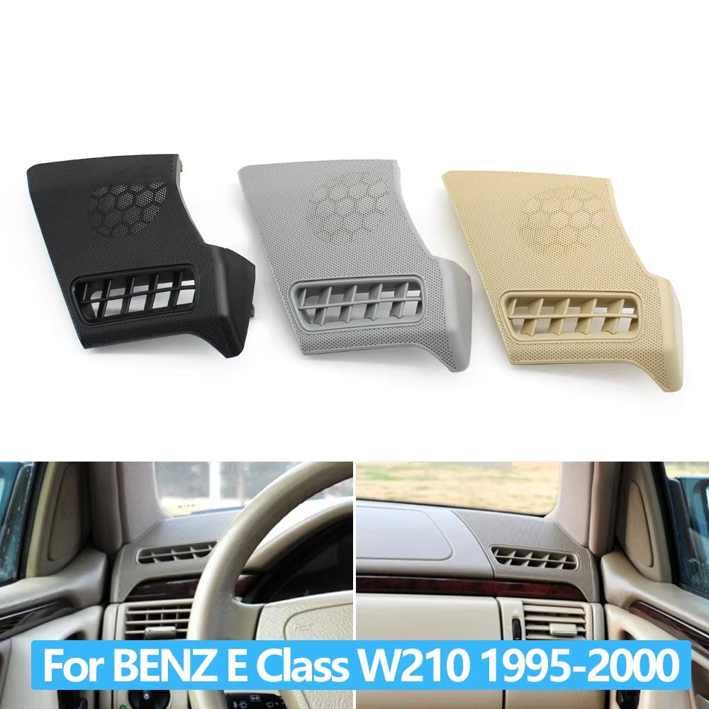 LHD Car Front Dashboard Left Right Side Air Vent Speaker Grille Cover For BENZ E Class W210 1995-2002 E320 E430 E55