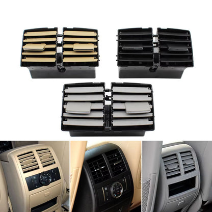 Rear Fresh Air Conditioning AC Vent Grille Complete Assembly Replacement For Mercedes BENZ W164 ML GL 300 350 450 500 2005-2011