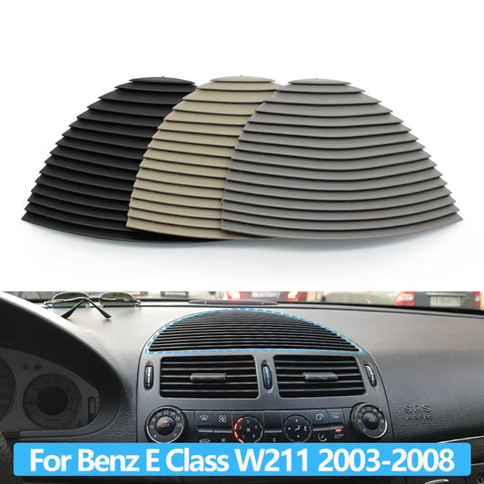 Car Front Dashboard Middle AC Vent Air Vent Grille Upper Speaker Cover Replacement For Mercedes Benz E Class W211 2003-2008