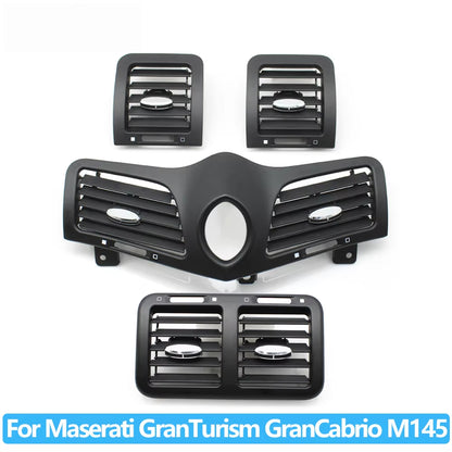 Car Front Rear Central Dashboard Left Right Middle AC Vent Air Vent Panel Cover For Maserati GranTurism GranCabrio GT GC M145