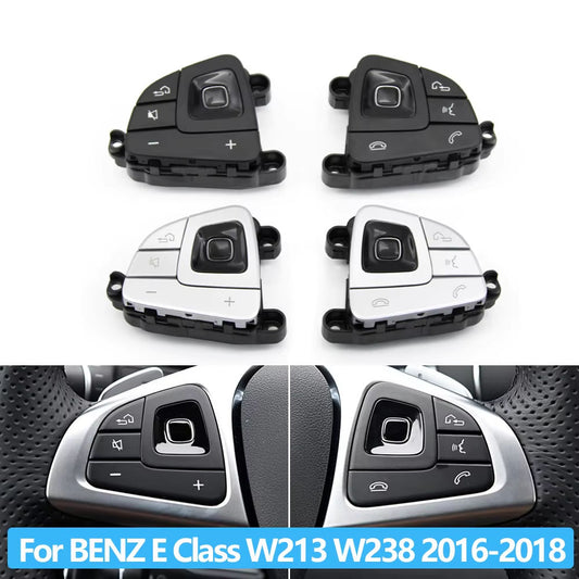 Car Multi-function Steering Wheel Buttons Volume Control Switch Button Assembly For BENZ E Class W213 W238 C238 2016 2017 2018