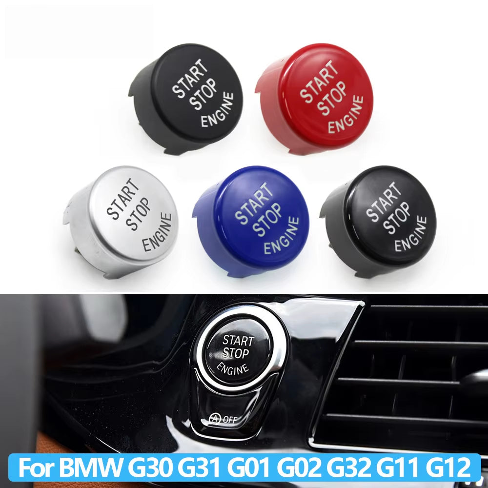 Car Engine Start Stop Push Button Switch Cover For BMW 1 5 6 7 X3 X4 Series GT F52 G30 G31 G01 G02 G32 G11 G12 F97 F98
