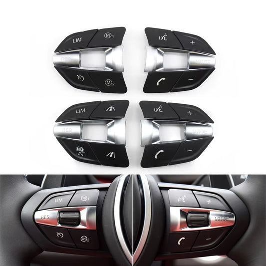 Car M Sport Steering Wheel Multifunction Buttons Knob For BMW F10 F11 F30 F31 F34 F01 F02 F06 F12 F25 F26 F15 F16 M2 M3 M4 M5