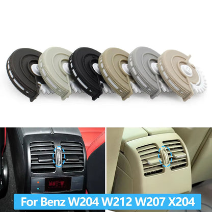 Car Rear Air Conditioning Air Vent Base Roller AC Vent Rolling Wheel For Mercedes BENZ C E GLK Class W204 W212 W207 X204