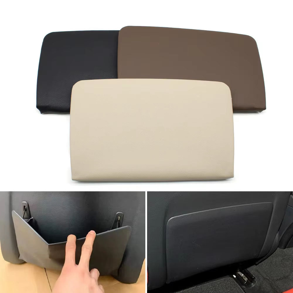 Car Seat Backrest Leather Pocket Cover Replacement For BENZ W205 W213 W253 W257 C300 C350 E300 E320 GLC200 GLC300 CLS300 CLS350