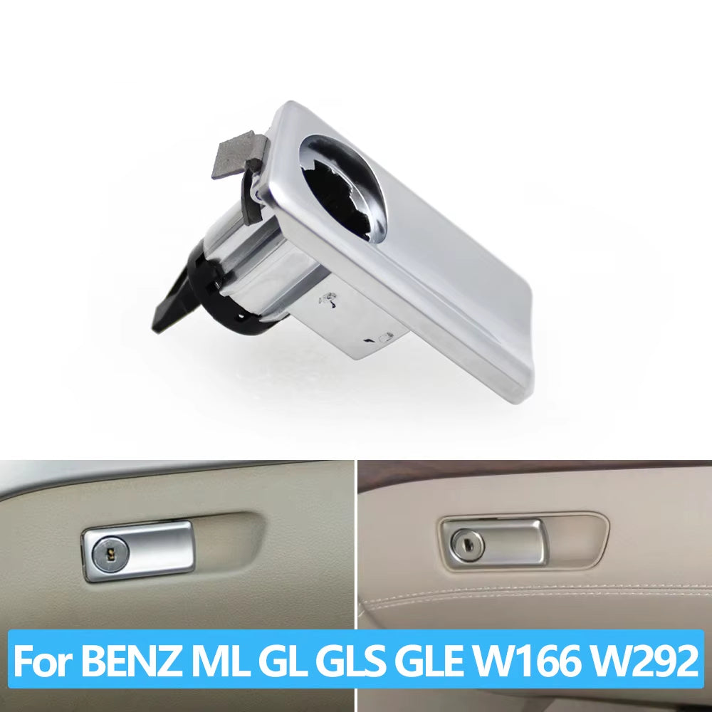 Car Toolbox Handle Lock Latch Cover Puller Glove Compartment Lid Switch Grip Lock For Mercedes BENZ GL ML GLE GLS W166 W292