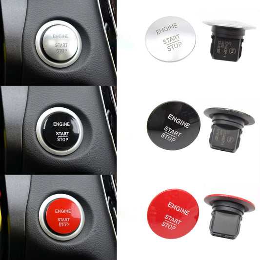 Car One-click Start Stop Button Engine Ignition Push Switch For Mecedes BENZ All Series W204 W205 W251 W221 W176 W166