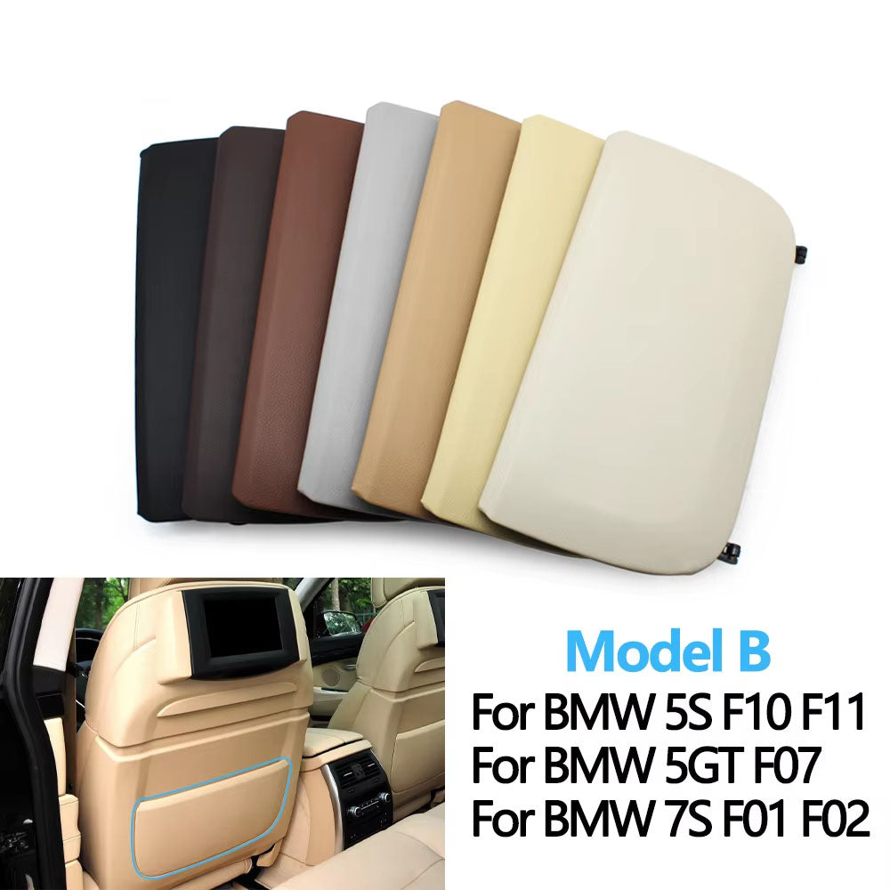 Front Seat Backrest Leather Pocket Pack Trim Cover Replacement For BMW 5 5GT 7 Series F10 F11 F07 F01 F02 730 735 740 2008-2013
